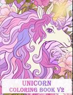 Unicorn Coloring Book V2