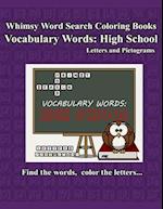 Whimsy Word Search Vocabulary Words: High School 