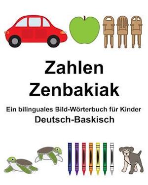 Deutsch-Baskisch Zahlen/Zenbakiak Ein Bilinguales Bild-Wörterbuch Für Kinder