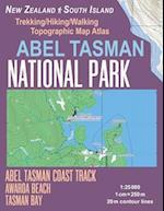 Abel Tasman National Park Trekking/Hiking/Walking Topographic Map Atlas Abel Tasman Coast Track Awaroa Beach New Zealand South Island 1:25000: Necessa