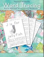 Preschool Workbooks Word Tracing