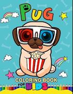Pug Coloring Book for Kids