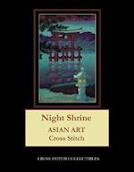 Night Shrine: Asian Art Cross Stitch Pattern 