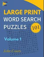 101 Large Print Word Search Puzzles