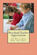 Preschool Teacher Appreciation