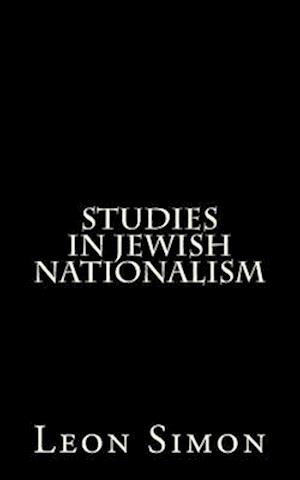 Studies in Jewish Nationalism