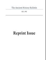 Ancient History Bulletin Volume Six
