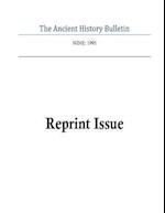 Ancient History Bulletin Volume Nine