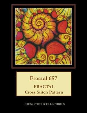 Fractal 657: Fractal Cross Stitch Pattern
