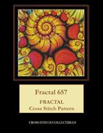 Fractal 657: Fractal Cross Stitch Pattern 