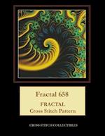 Fractal 658: Fractal Cross Stitch Pattern 