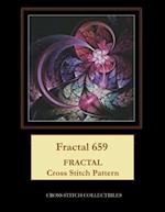 Fractal 659: Fractal Cross Stitch Pattern 