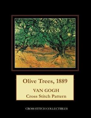 Olive Trees, 1889: Van Gogh Cross Stitch Pattern