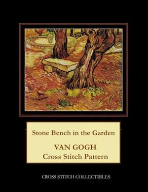 Stone Bench in the Garden: Van Gogh Cross Stitch Pattern