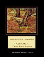 Stone Bench in the Garden: Van Gogh Cross Stitch Pattern 