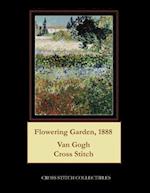 Flowering Garden, 1888: Van Gogh Cross Stitch Pattern 