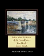 The Seine with the Pont de la Grand Jatte: Van Gogh Cross Stitch Pattern 