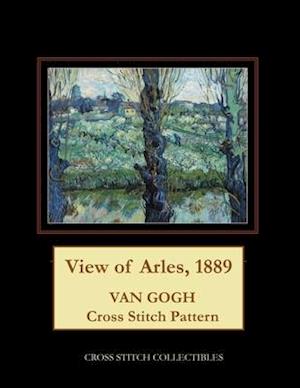 View of Arles, 1889: Van Gogh Cross Stitch Pattern