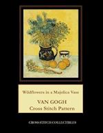 Wildflowers in a Majolica Jug: Van Gogh Cross Stitch Pattern 