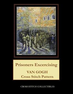 Prisoners Exercising: Van Gogh Cross Stitch Pattern