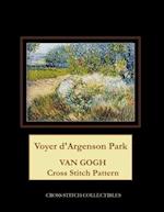 Voyer d'Argenson Park: Van Gogh Cross Stitch Pattern 