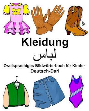 Deutsch-Dari Kleidung Zweisprachiges Bildwörterbuch Für Kinder