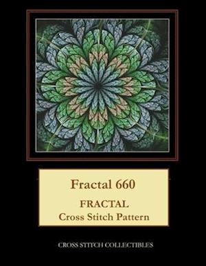 Fractal 660: Fractal Cross Stitch Pattern