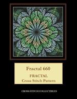 Fractal 660: Fractal Cross Stitch Pattern 