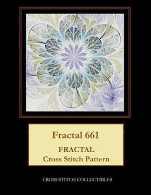 Fractal 661: Fractal Cross Stitch Pattern