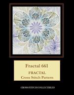 Fractal 661: Fractal Cross Stitch Pattern 