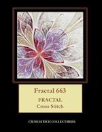 Fractal 663: Fractal Cross Stitch Pattern 