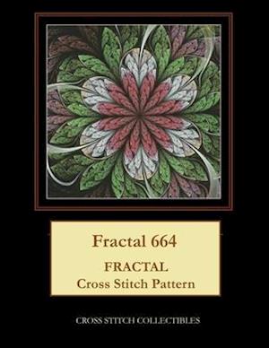 Fractal 664: Fractal Cross Stitch Pattern