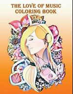 The love of music coloring book