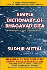Simple Dictionary of Bhagavad Gita