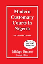 Modern Customary Courts In NIgeria
