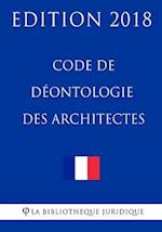 Code de Deontologie Des Architectes