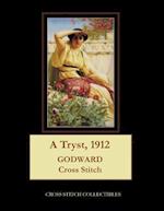 A Tryst, 1912: J. W. Godward Cross Stitch Pattern 