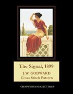 The Signal, 1899: J. W. Godward Cross Stitch Pattern 