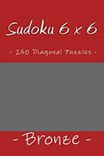 Sudoku 6 X 6 - 250 Diagonal Puzzles - Bronze