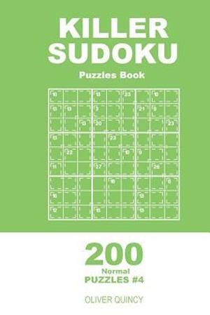 Killer Sudoku - 200 Normal Puzzles 9x9 (Volume 4)