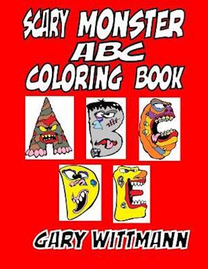 Scary Monster ABC Coloring Book