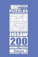 The Mini Book of Logic Puzzles - Jigsaw 200 Normal (Volume 7)