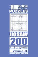 The Mini Book of Logic Puzzles - Jigsaw 200 Extreme (Volume 15)