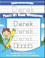 Derek Letter Tracing for Kids Trace My Name Workbook