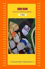 11000 Shri RAM - Name Writing Book