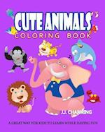Cute Animals Coloring Book Vol.3