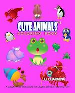 Cute Animals Coloring Book Vol.4