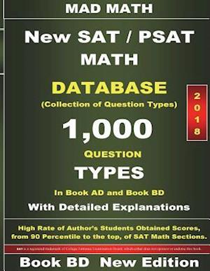 2018 New SAT / PSAT Math Database Book BD