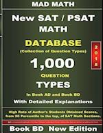 2018 New SAT / PSAT Math Database Book BD