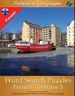 Parleremo Languages Word Search Puzzles Finnish - Volume 3